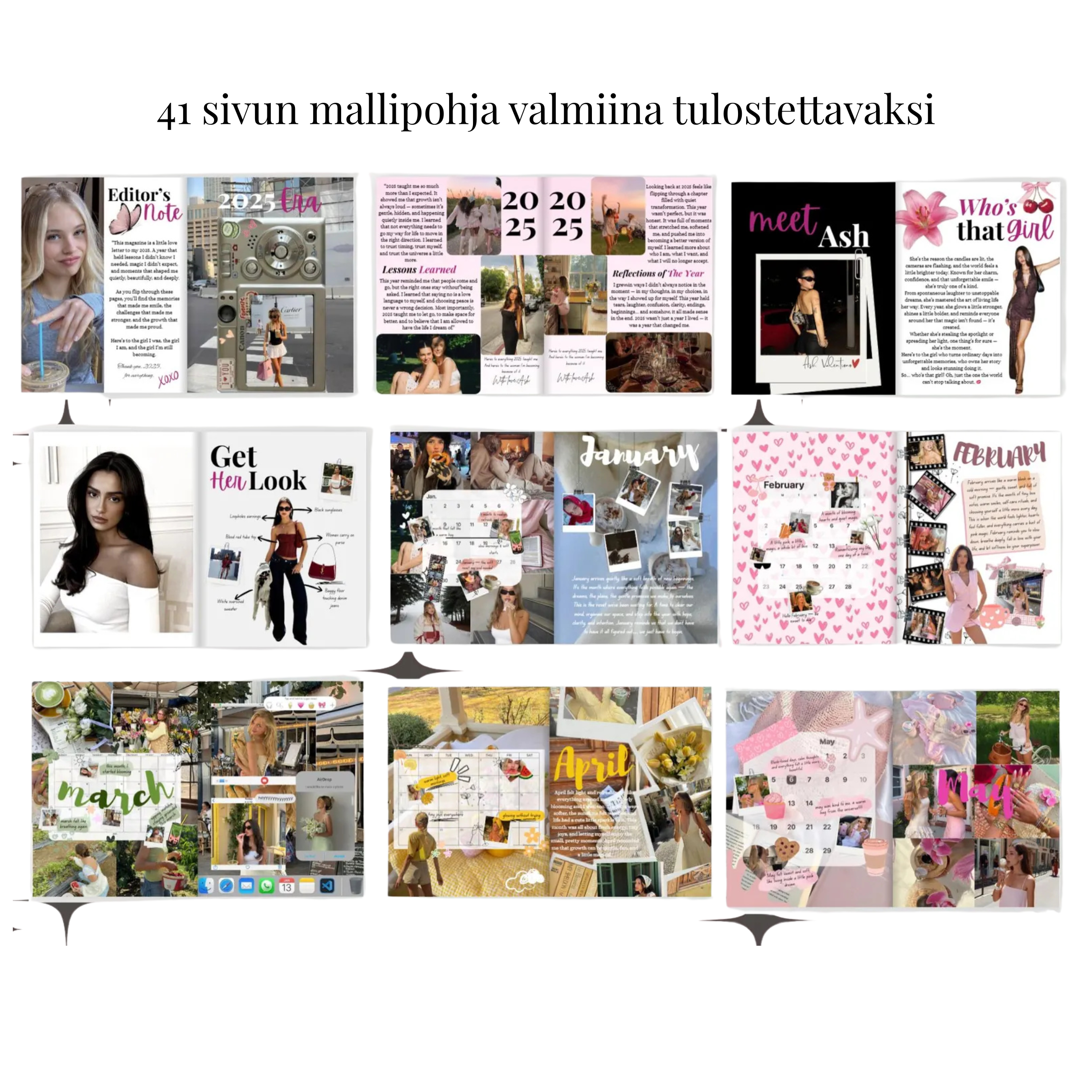 2025 Magazine template